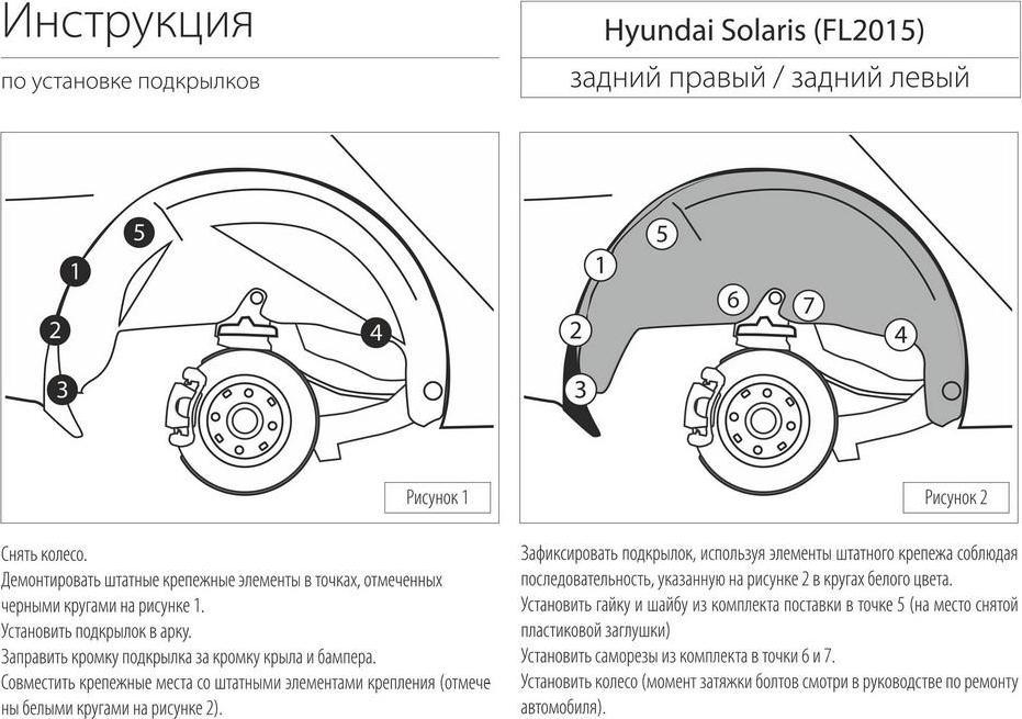 RIVAL 42305004 Локер арки колеса