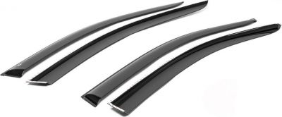 RIVAL RIVAL 751102 Дефлекторы окон, Rival, для Skoda Octavia A7 2013-2017 2017-, литьевой поликарбонат, 4 шт. (751102)