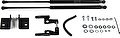 RIVAL RIVAL A.ST.4006.1 Амортизаторы капота RIVAL (2 шт.) Mitsubishi Outlander (2012-2015; 2015-) (A.ST.4006.1)