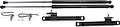 RIVAL RIVAL A.ST.8901.1 Амортизаторы капота RIVAL (2 шт.) Changan CS35 2012- (A.ST.8901.1)