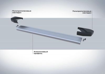 RIVAL RIVAL F173AL.4704.1 Порог-площадка 