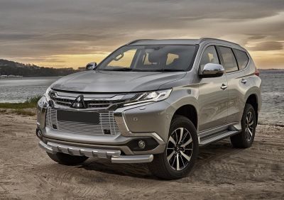 RIVAL RIVAL G.4003.001 Решетка бампера d10 + комплект крепежа, RIVAL, Mitsubishi Pajero Sport 2016-, с передними парктроник (G.4003.001)