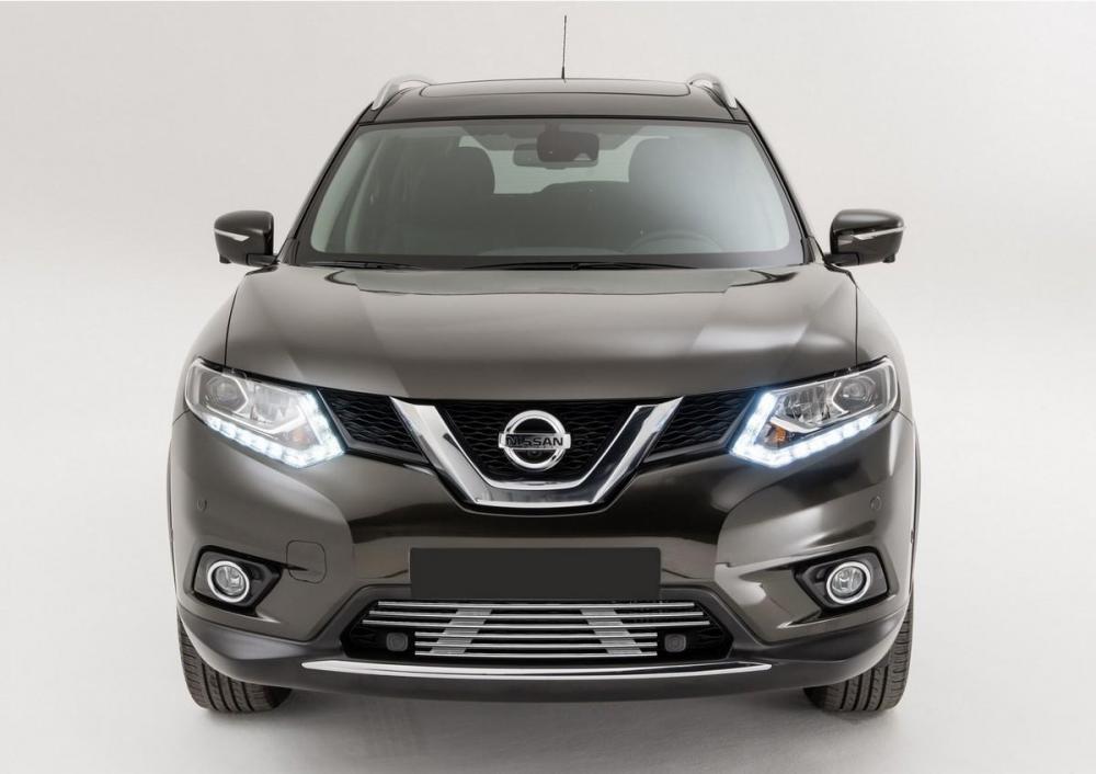 RIVAL RIVAL G.4103.001 Решетка бампера d10 + комплект крепежа, RIVAL, Nissan X-Trail 2015-, без передних парктроникам (G.4103.001)