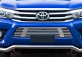 RIVAL RIVAL G.5701.001 Решетка бампера d10 + комплект крепежа, RIVAL, Toyota Hilux 2015- (G.5701.001)