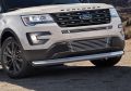RIVAL RIVAL R.1806.001 Защита переднего бампера d76 + комплект крепежа, RIVAL, Ford Explorer 2015- (R.1806.001)