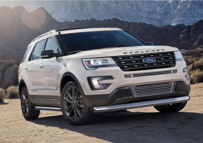 RIVAL RIVAL R.1806.001 Защита переднего бампера d76 + комплект крепежа, RIVAL, Ford Explorer 2015- (R.1806.001)
