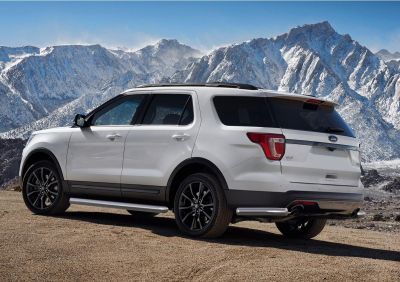 RIVAL RIVAL R.1806.005 Защита заднего бампера d76 уголки + комплект крепежа, RIVAL, Ford Explorer 2015- (R.1806.005)