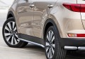 RIVAL RIVAL R.2809.005 Защита порогов d57 + комплект крепежа, RIVAL, Kia Sportage 2016- (R.2809.005)
