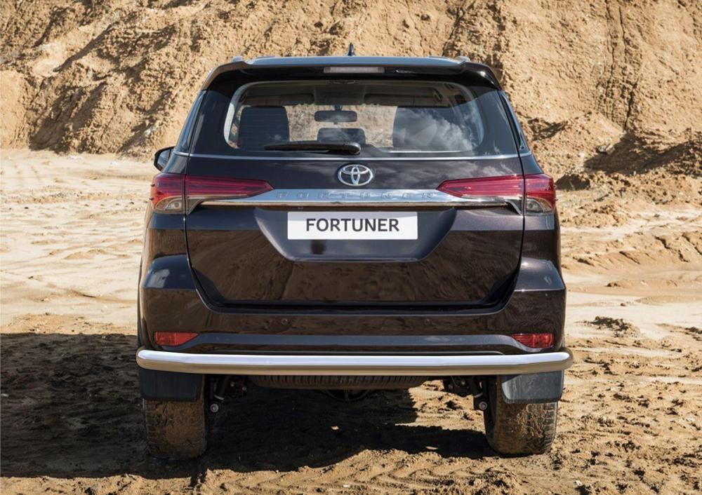 RIVAL RIVAL R.5720.008 Защита заднего бампера d76 + комплект крепежа, RIVAL, Toyota Fortuner 2017- (R.5720.008)