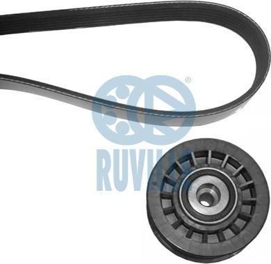Ruville 5510180 поликлиновой ременный комплект на MERCEDES-BENZ T1 фургон (602)