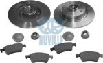 Ruville 5583BD1 комплект тормозов, дисковый тормозной механизм на RENAULT ESPACE IV (JK0/1_)