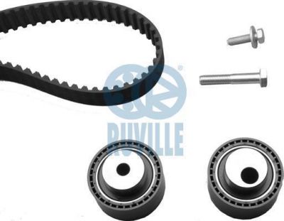 RUVILLE Комплект ГРМ Citroen/Fiat/Peugeot DW10ATED (2 ролика+ремень) (0 831.73/74) Ruville (5592173)