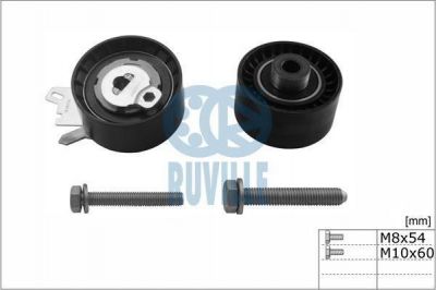 Ruville 5597750 комплект роликов, зубчатый ремень на PEUGEOT 407 (6D_)
