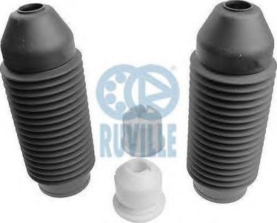RUVILLE К-т пыльников с отбойниками аморт.перед. VAG Audi A3/VW Golf 4/SKODA Octavia (89-042-0, 815415)