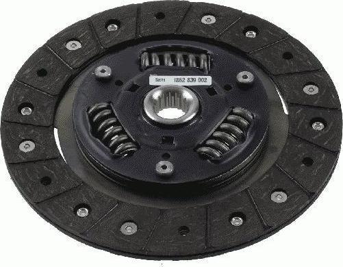 SACHS 1862 839 002 диск сцепления на MAZDA 121 I (DA)