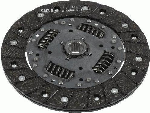 SACHS 1862402031 1862402031 Диск сцепления VW GOLF III,VENTO 1,6 -92 032141031A/B/C/D/E/K/L/M/N/P