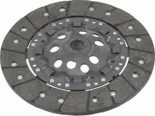 SACHS 1864600202 1864600202 Диск сцепления A3,TT 1.8 T, BORA 1.8 T, GOLF IV 1.9 TDI 038141032P
