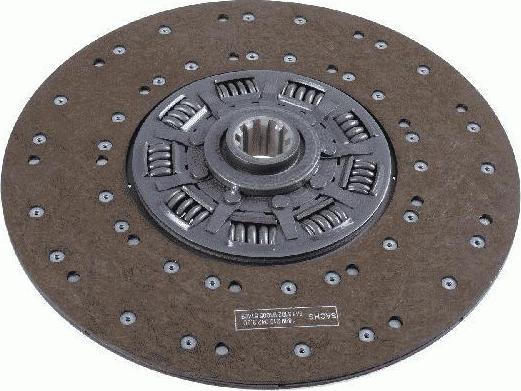 SACHS 1878 003 661 диск сцепления на IVECO P/PA