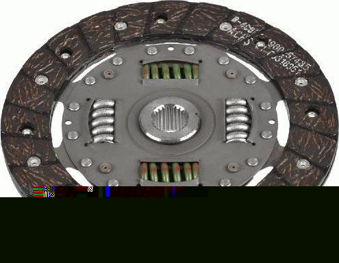 SACHS 1878 006 152 диск сцепления на VW PASSAT (32B)