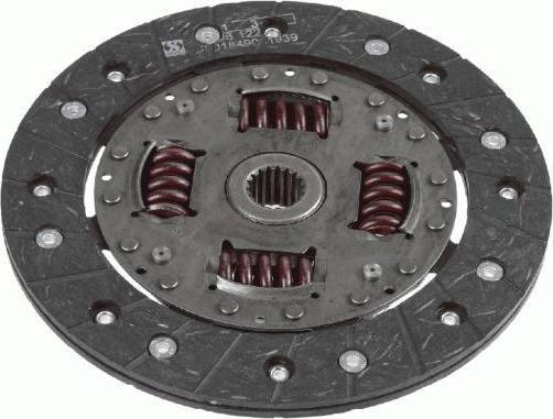 SACHS 1878 077 741 диск сцепления на NISSAN SUNNY II (N13)