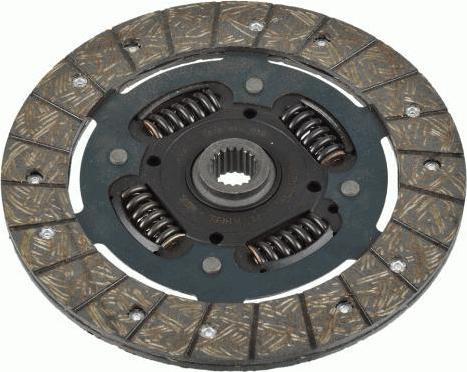 SACHS 1878634059 Диск сцепления HONDA CIVIC VII HATCHBACK (EU, EP, ES) 1.6 I 00-05, CIVIC VII КУПЕ (EM2) 1.6 I 01-05, CIVIC VII SEDAN (EU) 1.6 01-05