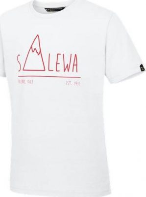 Футболка для активного отдыха Salewa 2017 FREA PEAK DRY K S/S TEE white (Рост:116)