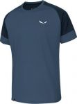 Футболка для активного отдыха Salewa 2017 PUEZ DRY M S/S TEE dark denim/3990 (EUR:56/3X)