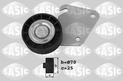 Sasic 1620048 паразитный / ведущий ролик, поликлиновой ремень на PEUGEOT 406 (8B)