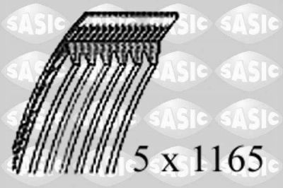Sasic 1770053 поликлиновой ремень на MAZDA 323 S VI (BJ)