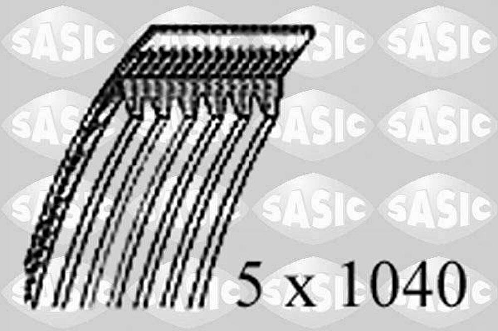 Sasic 1776039 поликлиновой ремень на FIAT TEMPRA S.W. (159)
