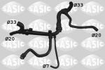 Sasic 3406229 шланг радиатора на OPEL VECTRA B (36_)