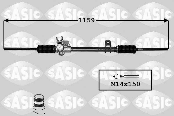 Sasic 4006010B рулевой механизм на RENAULT 11 (B/C37_)