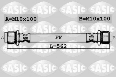 Sasic 6606203 тормозной шланг на VW PASSAT CC (357)