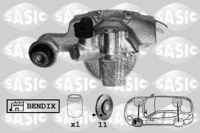 Sasic SCA6172 тормозной суппорт на FIAT CINQUECENTO (170)