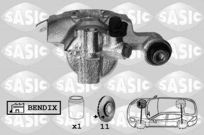 Sasic SCA6173 тормозной суппорт на FIAT CINQUECENTO (170)