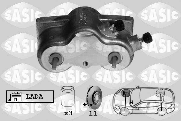 Sasic SCA6261 тормозной суппорт на LADA NIVA (2121)
