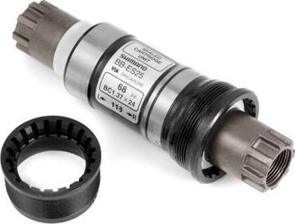 Каретка SHIMANO EBBES25B21, шлиц., вал: BSA 68 mm-121 б/болтов инд. упаковка