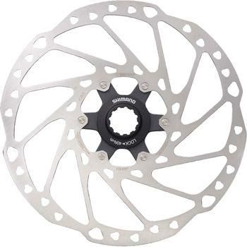 Тормозной диск Shimano Deore, RT64, 160мм, C.Lock (10130202/080414/0007861, МАЛАЙЗИЯ)