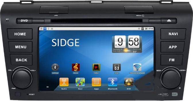 SIDGE MAZDA 3 (2004-2009) Android 2.3