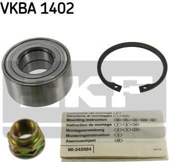 SKF VKBA 1402 комплект подшипника ступицы колеса на FIAT TIPO (160)