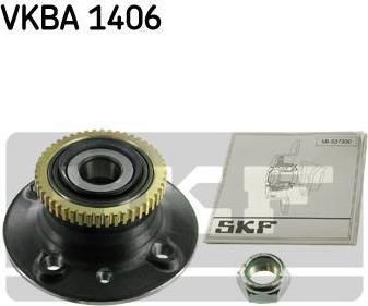 SKF VKBA1406 к-кт подшипника ступ. зад. Renault Espase 84-96/R25 ABS <92