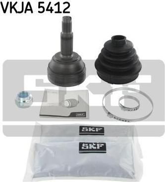 SKF VKJA 5412 шарнирный комплект, приводной вал на FORD ESCORT VII (GAL, AAL, ABL)