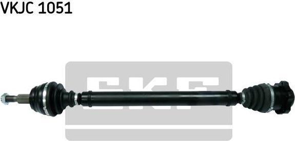 SKF VKJC 1051 приводной вал на VW GOLF IV (1J1)