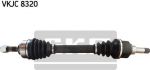 SKF VKJC 8320 приводной вал на PEUGEOT 206 Наклонная задняя часть (2A/C)