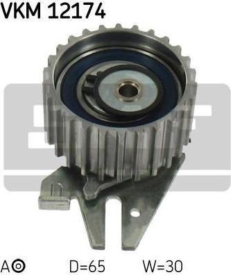 SKF VKM 12174 натяжной ролик, ремень грм на ALFA ROMEO 159 (939)