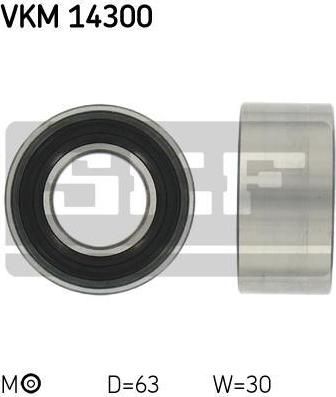 SKF VKM 14300 натяжной ролик, ремень грм на FORD TRANSIT c бортовой платформой/ходовая часть (V_ _)