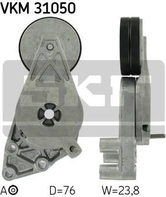 SKF VKM 31050 Ролик натяжной, поликлиновой ремень