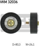 SKF VKM 32036 Ролик ведущий натяжной, поликлиновой ремень