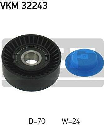 SKF VKM 32243 Ролик ведущий натяжной, поликлиновой ремень