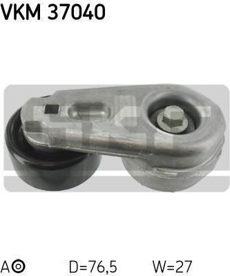 SKF VKM 37040 натяжной ролик, поликлиновой ремень на JAGUAR S-TYPE (CCX)
